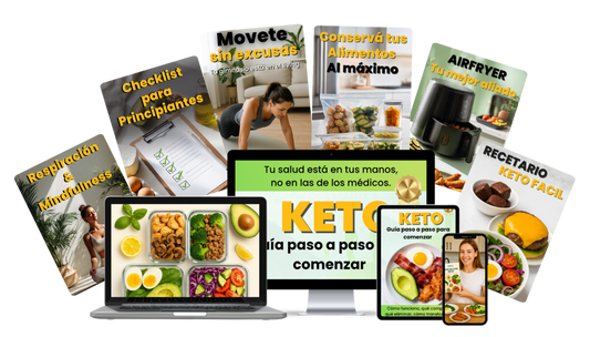Guía Keto Flex: Transformá tu cuerpo y energía en 28 días + 6 BONOS